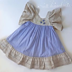 Well Dressed Wolf Heirloom Garden Periwinkle